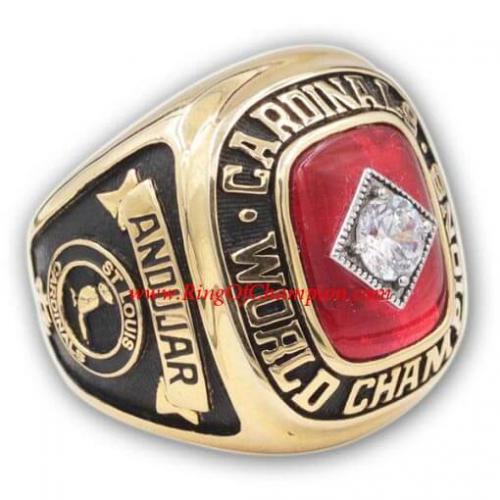 St Louis Cardinals D Porter Replica 1982 World Series Champion Mystery Ring  SGA