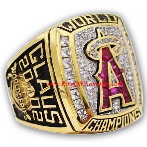 2002 Anaheim Angels World Series Championship Ring (Premium