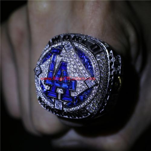 CUSTOM 2020 LOS ANGELES DODGERS WORLD SERIES RING WITH YOUR NAME & NO.  ON IT