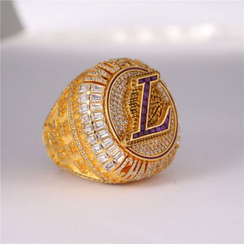 Los Angeles Lakers Nike White 2020 NBA Finals Champions Ring Full