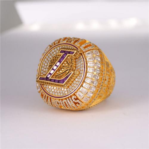 LeBron James - 2020 Los Angeles Lakers Championship Ring With Wooden  Display Box 