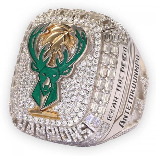 Milwaukee Bucks NBA Championship Ring Replica (2021) - Premium