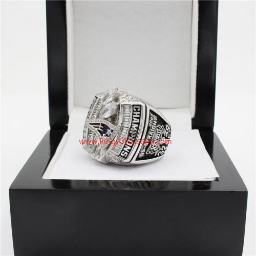 2003 New England Patriots Super Bowl Championship Ring - www