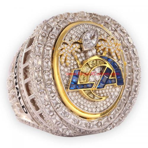 2021 LA Rams Championship Ring W Box + Trophy, Stafford, US SHIP