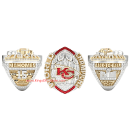 2023 Kansas City Chiefs Super Bowl LVIII Men's Football World Replica Championship Ring