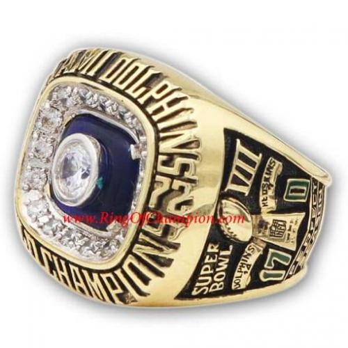 1972 Miami Dolphins Super Bowl Championship Ring - Standard Series –  Foxfans Ring Shop