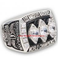 NFL 1976 1980 1983 Oakland Raiders Super Bowl Championship Replica Fan  Rings Set