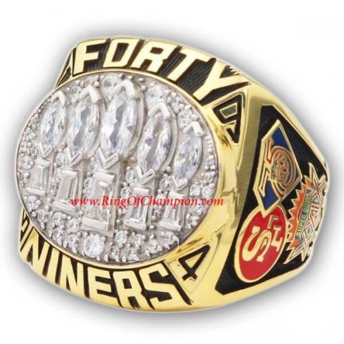 49ers super bowl replica rings for sale