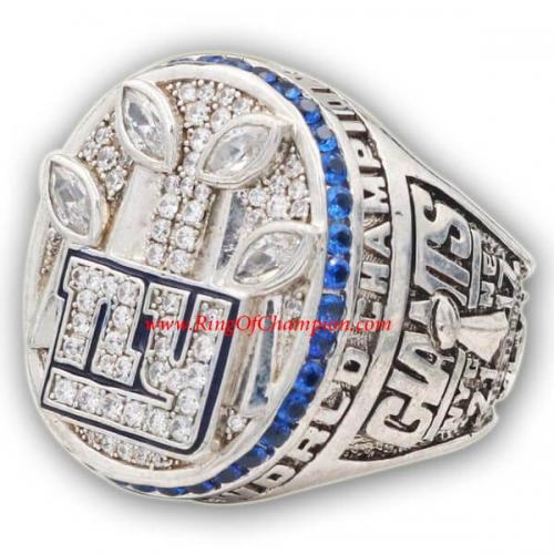 2011 New York Giants Super Bowl XLVI World Championship Ring, Replica New  York Giants Ring