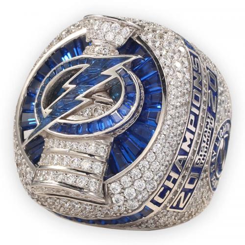 2020 Tampa Bay Lightning Replica Championship Ring|2020 Tampa Bay Lightning  Custom Championship Ring
