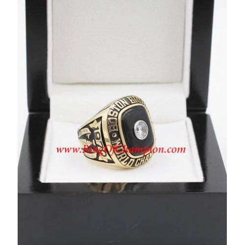 Bruins 1970 Stanley Cup Champs Ring Top Puck