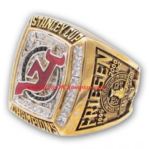 2003 New Jersey Devils Stanley Cup Ring Team championship ring customization