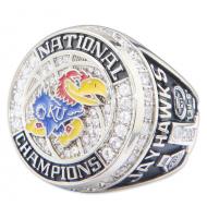 2022 Kansas Jayhawks NCAA Men's Basketball College Championship Ring