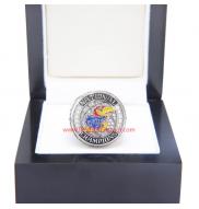 2022 Kansas Jayhawks NCAA Men's Basketball College Championship Ring