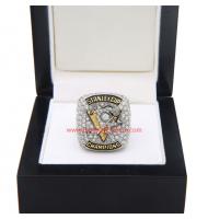 2016 - 2017 Pittsburgh Penguins Men's Hockey Stanley Cup Championship Ring